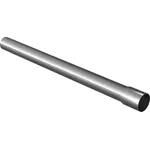 Sarei Fallrohr 60 mm, 2 m Aluminium, UV- und temperaturbeständig, für Regenwasserabfluss