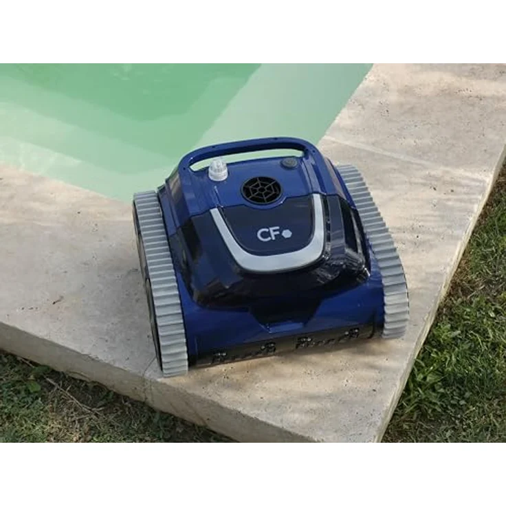 mediPOOL Poolroboter 'CF400CL', kabelloser Poolreiniger mit App-Steuerung für Becken bis 120 m², inkl. Ladekabel, Laufzeit bis 3 Std, effiziente Boden-, Wand- und Wasserlinienreinigung – Bild 2
