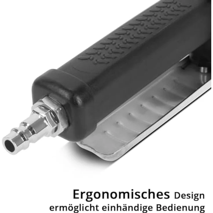Stahlwerk Digitale Druckluft-Reifenfüllpistole DRP-18 ST, Messbereich 0-18 Bar, LCD-Display, ergonomisches Design, 590 mm Füllschlauch – Bild 5