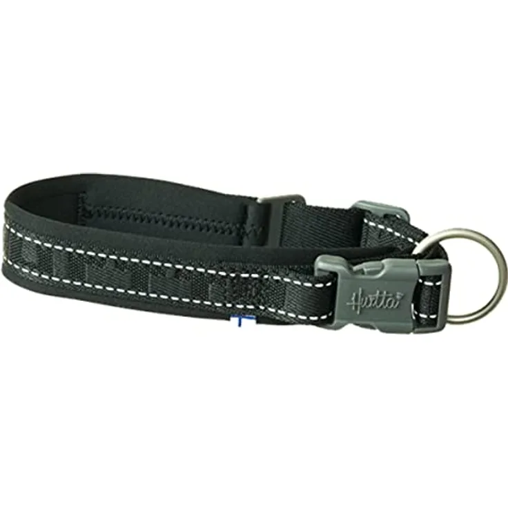 Hurtta Casual Hundehalsband ECO nachhaltigem Hundehalsband (30-40 cm, Raven)