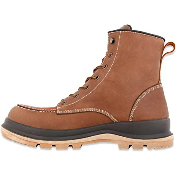 Carhartt Hamilton F702901 Sicherheitsschuh, wasserdicht mit Fiberglas-Zehenschutz und rutschfester Vibram-Sohle, schwarz – Bild 2