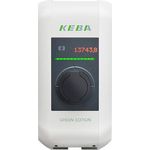 Keba KeContact P30, Elektroauto Ladestation Wallbox (Typ 2, 22 kW) mit Schutzart IP54 und IK10, für Innen- und Außenmontage