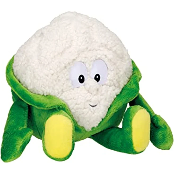 BEMIRO Tierkuscheltier Plüsch Blumenkohl "Goodness Gang" - ca. 24 cm, kuschelig weich, Kunststoffaugen – Bild 2
