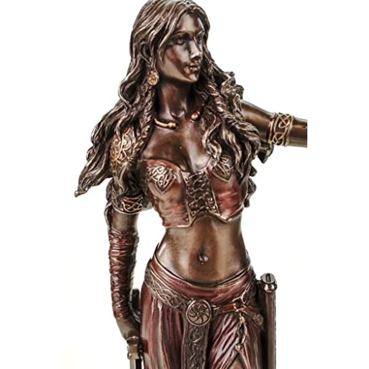 Morrigan keltische Göttin der Geburt der Schlacht und dem Tod Skulptur Figur – Bild 8