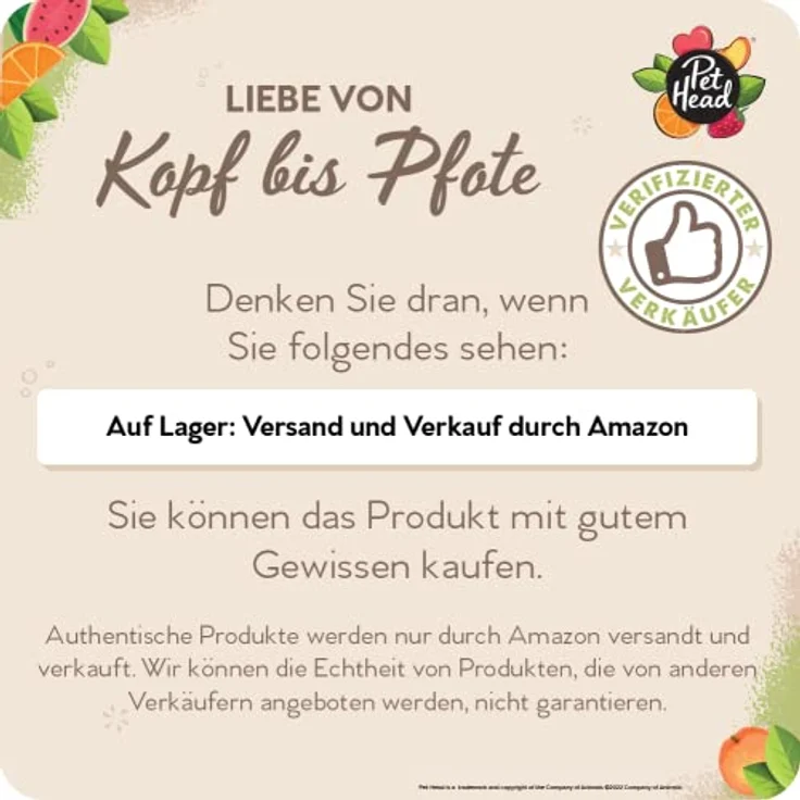 Pet Head Quick Fix 2-in-1 Tiershampoo & Conditioner, Pfirsichduft, 300 ml mit natürlichen Ölen – Bild 8
