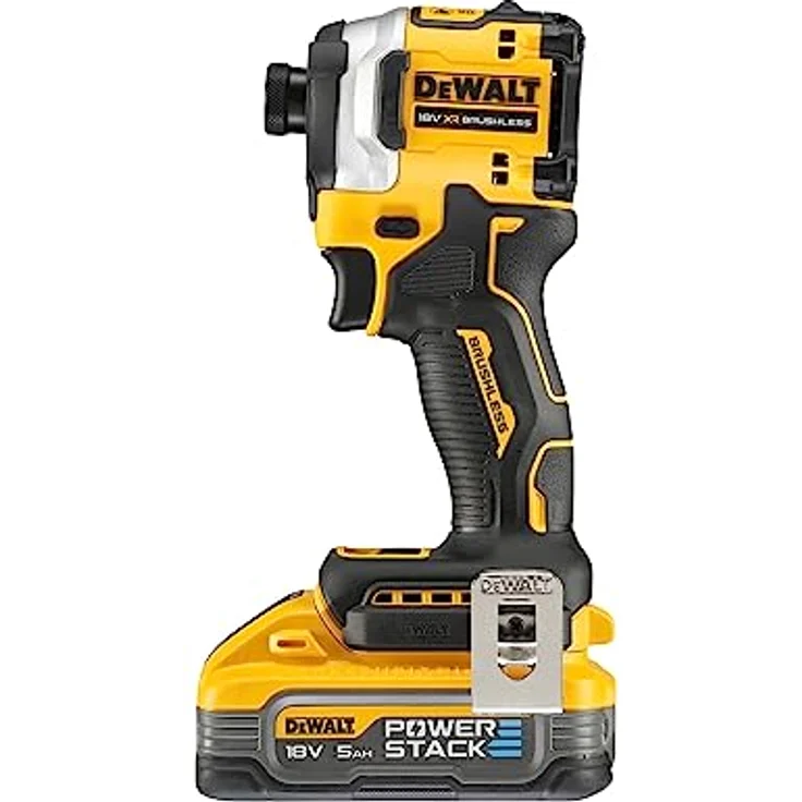 DeWalt Akku Kombopack DCK2051H2T, 2-teiliger Set mit DCD800 Bohrschrauber, DCF850 Schlagschrauber, 2x 5,0Ah Powerstack, inkl. Lader in T-STAK Box II – Bild 3