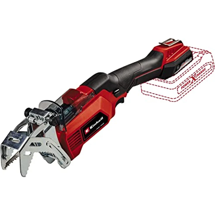 Einhell Akku-Astsäge GE-GS 18/150 Li-Solo Power X-Change (18V, 100 mm max. Schnittstärke 20 mm Hubhöhe, abnehmbarer Astbügel, inkl. 2x kwb Sägeblatt, ohne Akku) – Bild 1