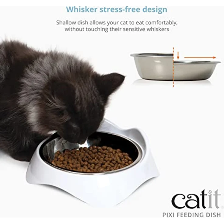 Catit PIXI Futternapf Einzel, weiß – Bild 2