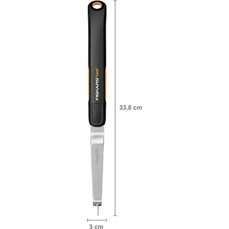 Fiskars Kleiner Fugenkratzer zum Entfernen von Unkraut und Moos, Länge: 33,8 cm, Schwarz/Orange, Hochwertiger Stahl/Glasfaserverstärkter Kunststoff, Xact, 1027045 – Bild 4