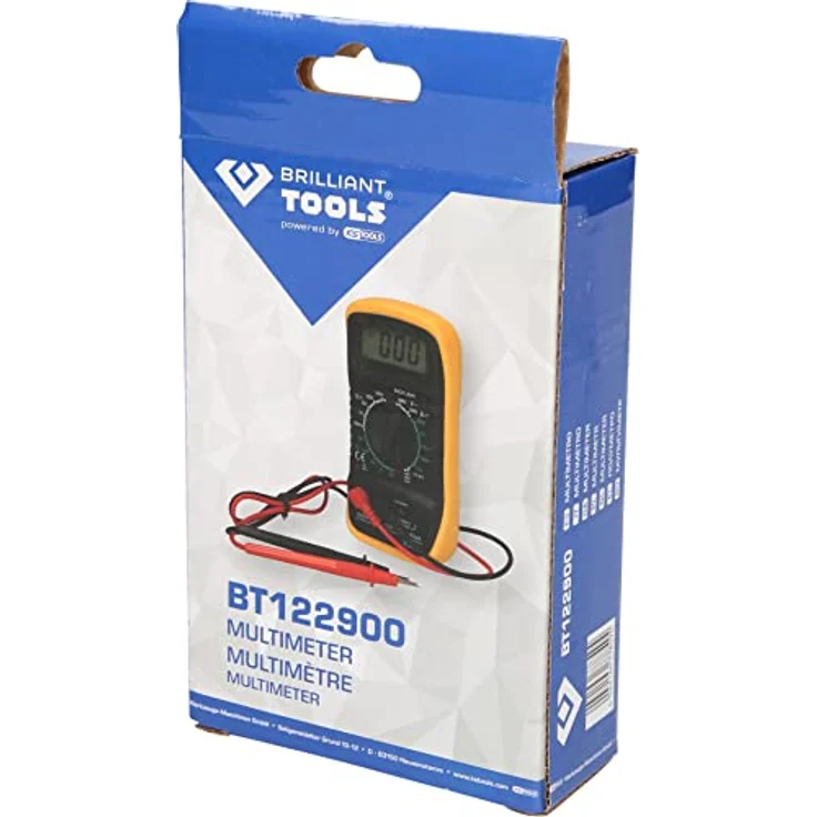 BRILLIANT TOOLS BT122900 Multimeter, Blau Schwarz, 1-TLG – Bild 5