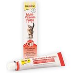 GimCat Multi-Vitamin Paste Extra - Katzensnack mit Fischöl für ein starkes Immunsystem und den Zellstoffwechsel - 1 Tube (1 x 100 g)