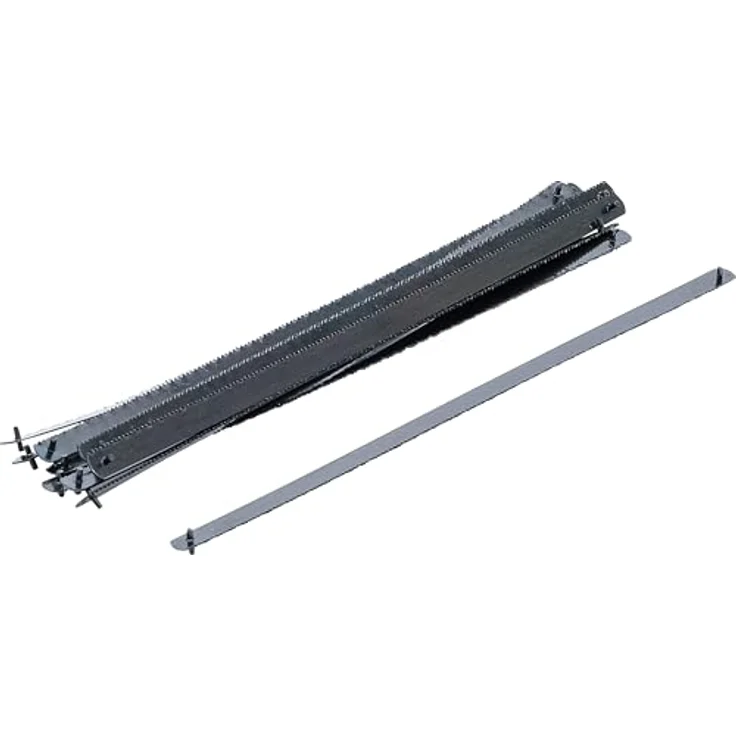 Kraftmann 2069 | Sägeblätter | 10-tlg. | 150 mm | Ersatz-Sägeblätter für Handbügel-Säge - Handsäge - Sägebogen – Bild 2