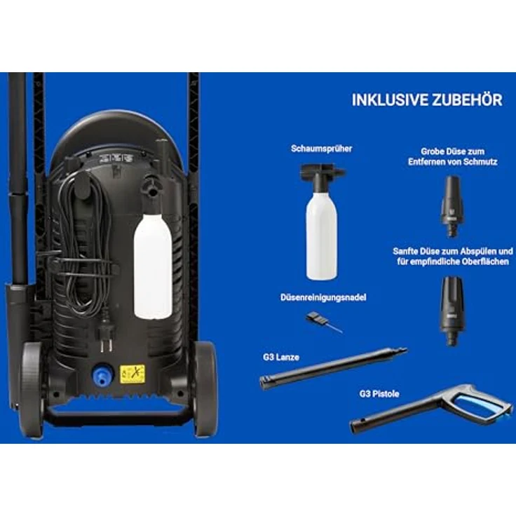 Nilfisk Core 130-6 PowerControl - EU Hochdruckreiniger Fördermenge pro h 462 – Bild 7