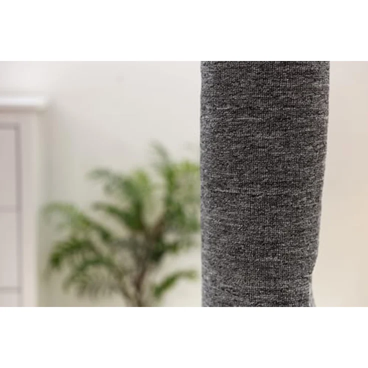 Kerbl Pet Klettersack Carpet für Katzen, grau, 16x16x240 cm, flexibel montierbar – Bild 2