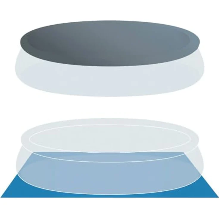 Steinbach Solarabdeckplane für Krystal Clear Spools, blau, Ø 305 cm – Bild 5