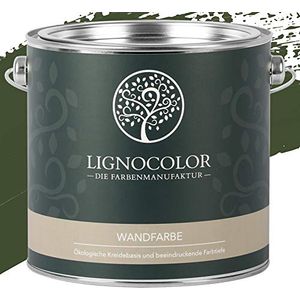 Bild für Lignocolor Wandfarbe Innenfarbe Deckenfarbe Kreidefarbe edelmatt 2,5 L (Forest)