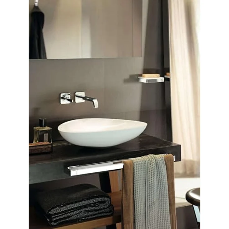 Axor Citterio E, Einhebel-Waschtischarmatur mit komfortablem Auslauf 220 mm, verchromt, automatische Durchflussbegrenzung 5 l/min – Bild 4