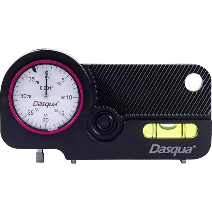 Dasqua 5841-3015 Einstelllehre, metrisch mit Kontrollmaß und Wasserwaage 2mm