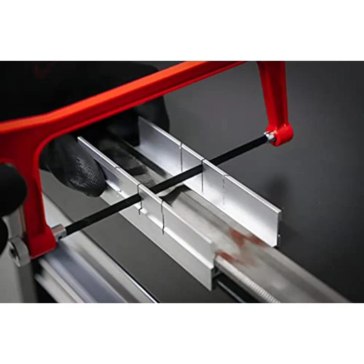 Kraftmann 2082 | Aluminium-Sägebogen | inkl. Schneidlade und Sägeblatt | 150 mm – Bild 7