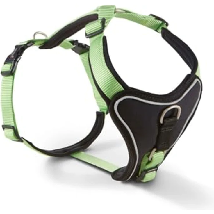 Wolters Hunde-Geschirr Professional Comfort, ergonomisches Geschirr mit reflektierenden Nähten und weicher Neopren-Polsterung, Größe 4 (Bauchumfang 45-50 cm) – Bild 6