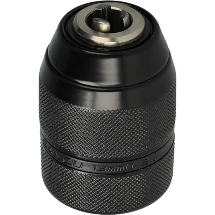 vhbw Schnellspannbohrfutter 1,5-13 mm für Milwaukee 4932364267, 4932376533, 4002395334070, Ersatz für Akku Bohrschrauber, schwarz – Bild 4