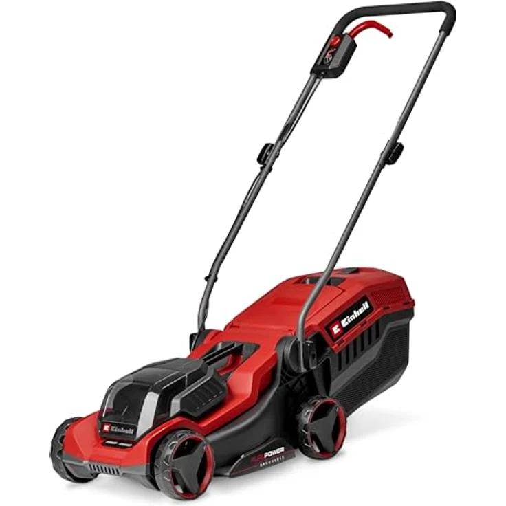 Einhell Akku-Rasenmäher 'GE-CM 18/30-1 Li BL-Solo', bürstenloser Motor, 27-Liter-Grasfangkorb, geeignet für Flächen bis 175 m² – Bild 1