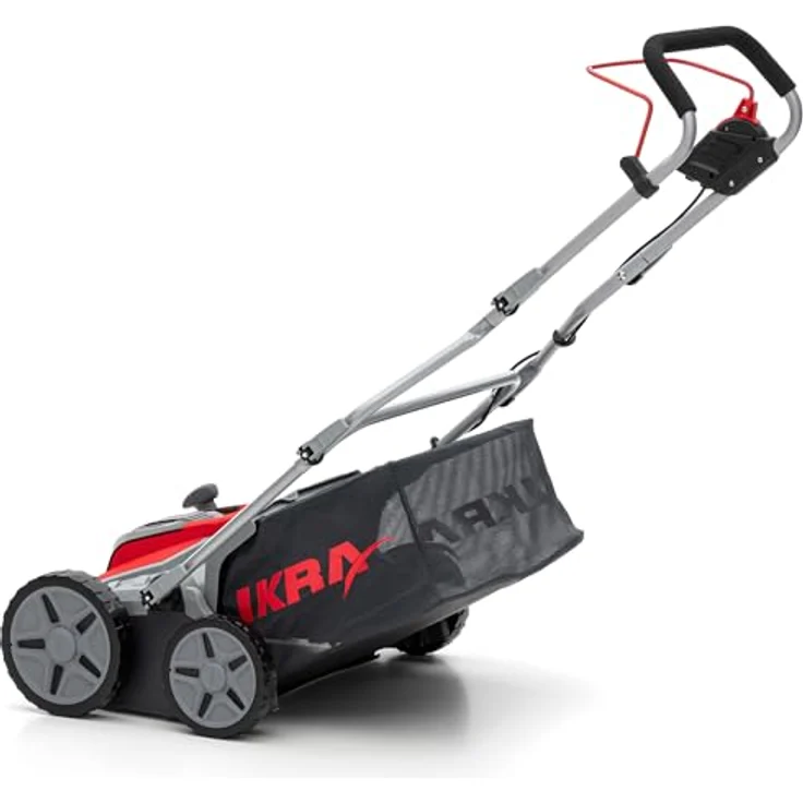 IKRA BOSCH 36V Akku 3in1 Vertikutierer Rasenlüfter IB-SR 36, Fangkorb 45l, Arbeitsbreite 36cm, ohne Akku & Ladegerät, Rasen-Vertikutierer mit 2-Walzen-System – Bild 3