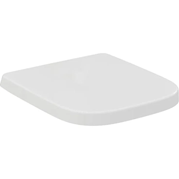 Ideal Standard WC-Sitz i.life S Wrapover, Duroplast in Weiß mit Schnellverschluss und Edelstahlscharniere – Bild 1