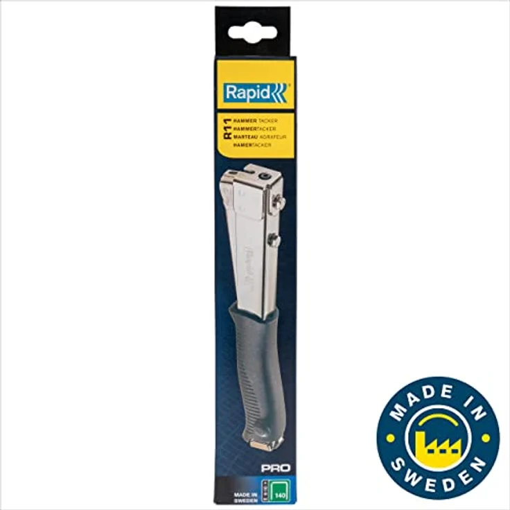 Rapid PRO Hammertacker R11, Leistungsstark, Stahlkonstruktion, für Klammern 6-10 mm – Bild 8