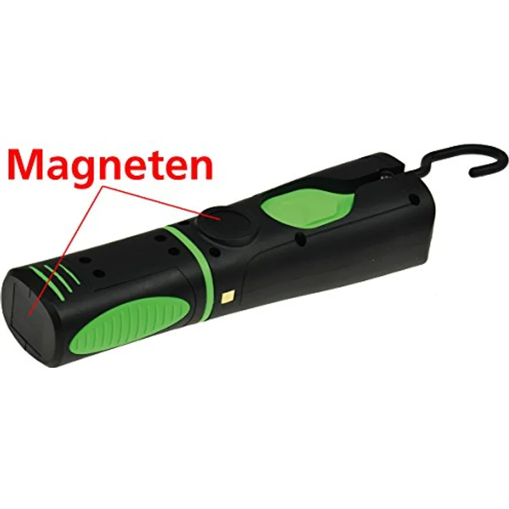 LED Stableuchte IP44 mit Akku & Ladestation Flexibel drehbar 2 Ladegeräte mit Ladeschale I Magnethalter – Bild 2