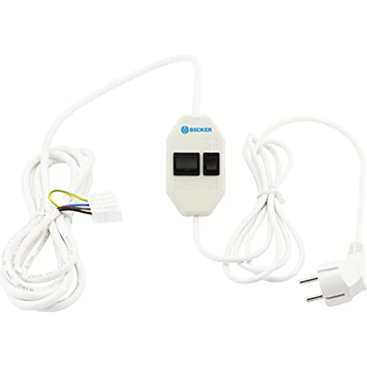 NOBILY Bundle, Becker Einstellkabel und NOBILY Phasenprüfer, Programmierkabel für Rollladenmotor Rohrmotor, 2m Netzkabel, Steckdosenfertig – Bild 2