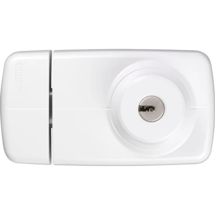 ABUS Tür-Zusatzschloss 7025 mit beidseitigem Zylinder, weiß, 53273 – Bild 1