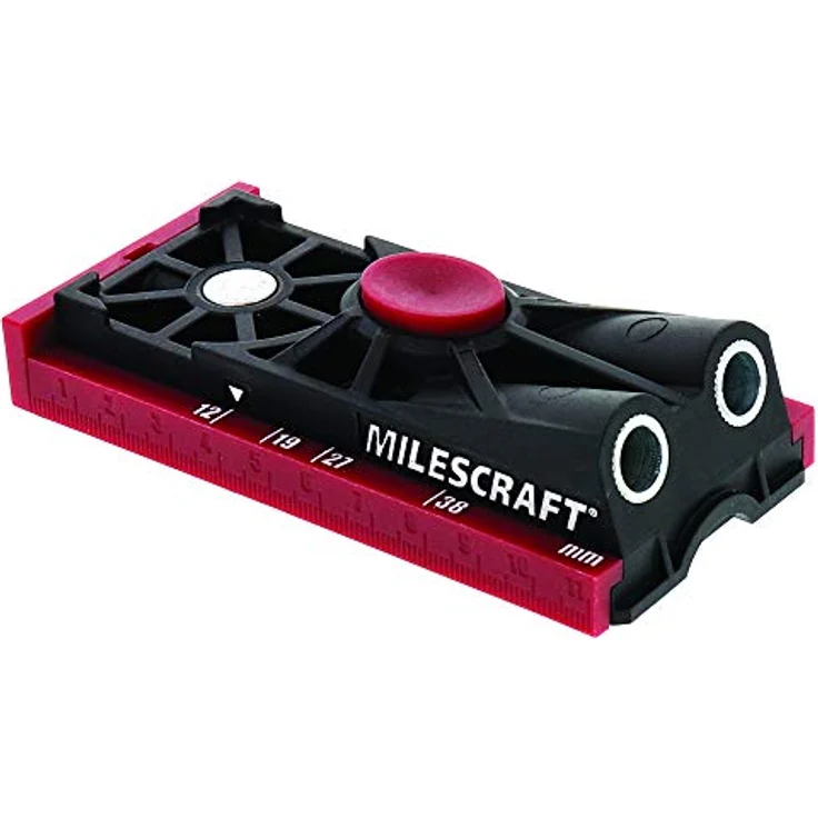 Milescraft 1331 Pocket Jig 200 ST – Komplettes Taschenloch/Pockethole Jig Kit-System, Holzverbindungen bohren, einfach zu bedienende Bohrhilfe – Bild 2