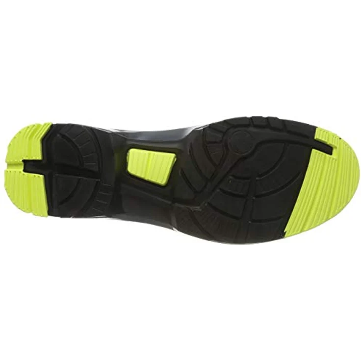 Uvex 1 S1 SRC ESD 85438, flache Sicherheitsschuhe mit rutschhemmender Sohle, Schwarz / Gelb, Größe 35 EU – Bild 4