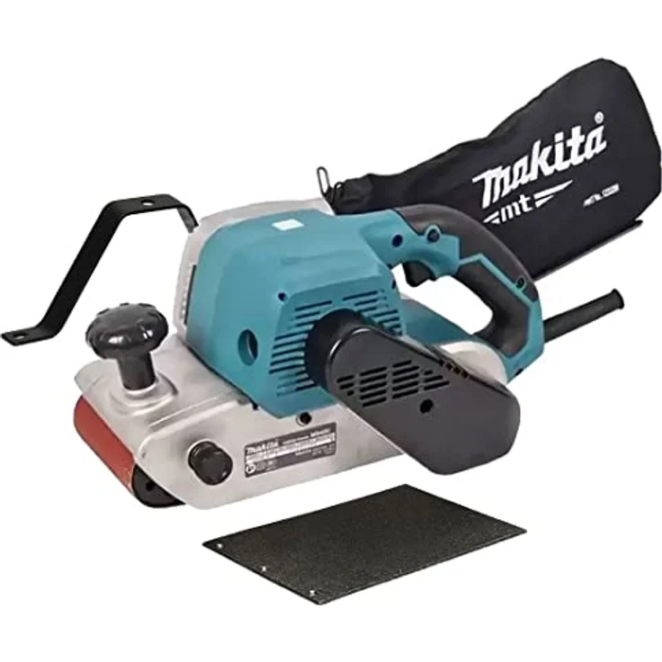 Makita M9400B Bandschleifer 100 x 610 mm, 940 W mit ergonomischem Griff und verriegelbarem Abzug – Bild 1