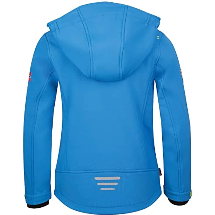 TROLLKIDS Softshelljacke KIDS TROLLFJORD JACKET, Freizeitjacke für Sport und Spaß, Unisex, blau – Bild 2