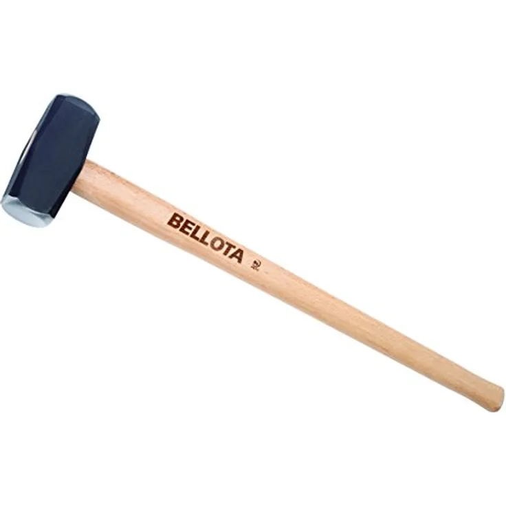 Bellota 5200-3 Hammer, doppelseitig, gerade, Griff aus Buchenholz, 3 kg