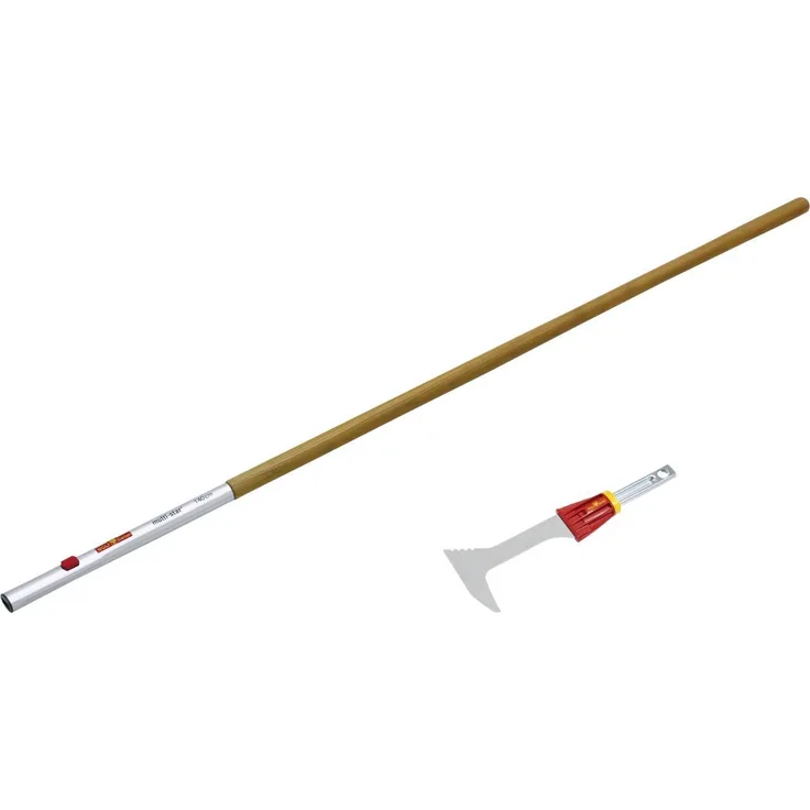 Wolf-Garten Unkrautstecher Wolf Garten Fugenkratzer FK-M+ZM140 inkl. Eschenstiel - Entfernt mühelos Unkraut und Moos aus Fugen