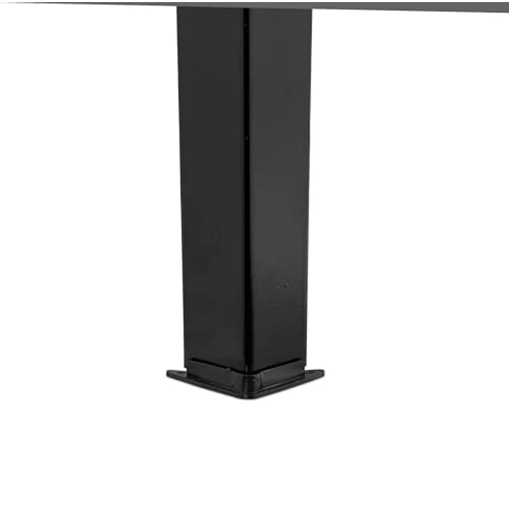 relaxdays Hochbeet aus pulverbeschichtetem Metall, schwarzes Hochbeet mit 56 l Fassungsvermögen, ideal für Balkon und Garten – Bild 7
