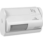 Maclean MCE311 Drahtloser Eingangsalarm mit PIR-Sensor, Durchgangsmelder, Bewegungsmelder mit Alarm und Klingel, 8 m Reichweite, Batteriebeberieben, Lautstärke über 70dB 60 Grad Erfassungsbreite Weiß - Preisvergleich
