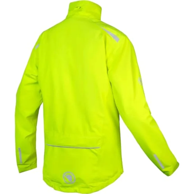 Endura Hummvee E9120 Jacke Neon-Gelb XL - Wasserdicht - Herren – Bild 5