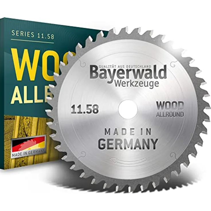 Bayerwald - HM Kreissägeblatt für Holz - Ø 250 mm x 3.0 mm x 32 mm | WZ negativ (48 Zähne) | für Kapp- & Gehrungssägen