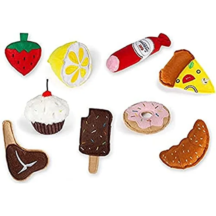 Karlie Katzenspielzeug Textil L: 11 cm braun Eiscreme