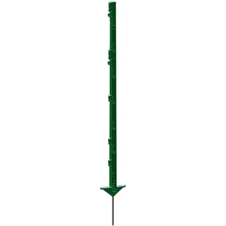 CORRAL - Kerbl Elektrozaun Pfähle 156 cm Kunststoff Weidezaunpfähle Weidezaunpfahl - Verpackung 5 Stück