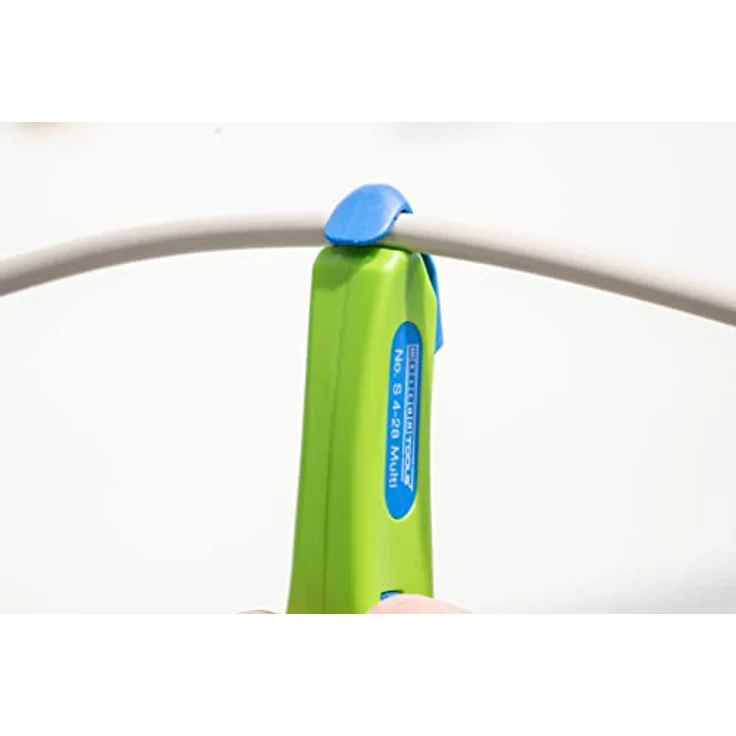 WEICON Kabelmesser No. S 4 - 28 Multi Green Line , mit integrierter Abisolierfunktion, Arbeitsbereich 4 - 28 mm Ø , 1 Stück – Bild 4