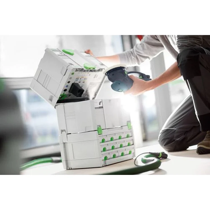 Festool Sortainer SYS 3-SORT/12 Sortiment Koffer mit 12 Fächer ( 491986 ) für Schrauben Dübel Nägel – Bild 3