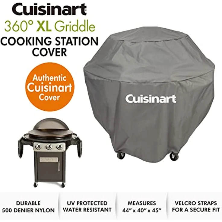 Cuisinart CGWM-057 XL 360° Grillabdeckung, Schwarz – Bild 2