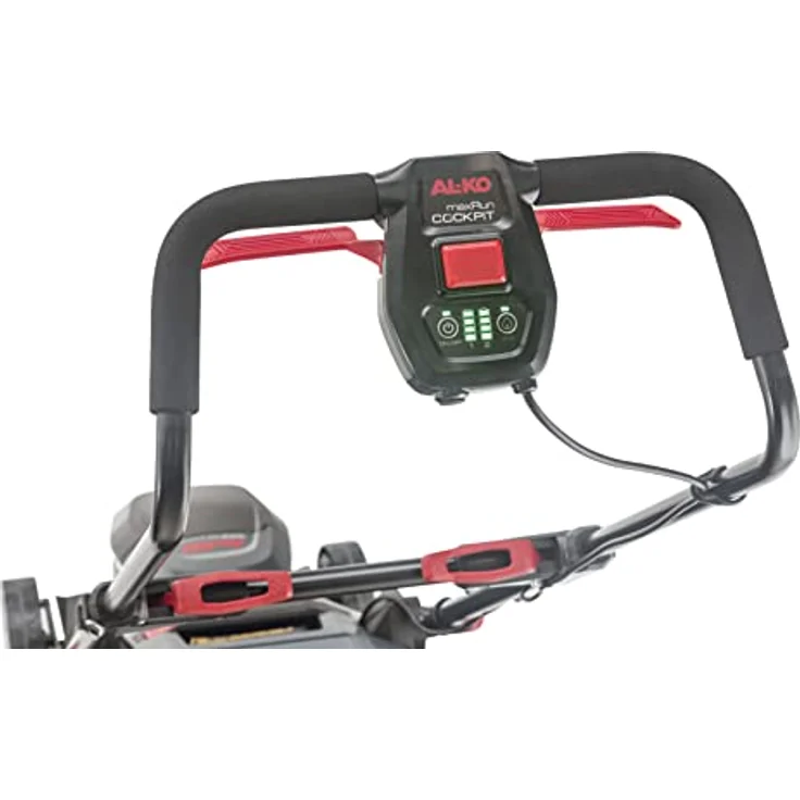 AL-KO Akku-Rasenmäher 382 Li Premium, 38 cm Schnittbreite, Akkufach für bis zu 2 Akkus 18 V Li-Ion, für Rasenflächen bis 400 m², 6-fache Schnitthöhenverstellung – Bild 4