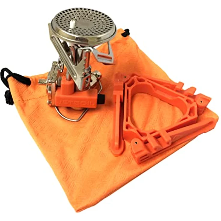 Jetboil Flash, Gaskocher mit Piezozündung, 3000 Watt Leistung, kompaktes Packmaß 10,4 x 9,5 cm, geeignet für Butan – Bild 5