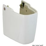 GEBERIT Waschbecken Geberit Halbsäule zu Waschtisch Renova Plan m. Kerafix-Befestigung, weiß